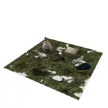 Warcrow: Bakhlia Farm Scenery Pack - EN-WW20001