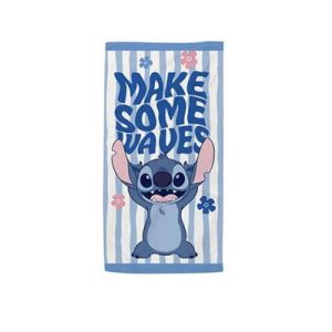 Stitch straped Bath towel - Lilo & Stitch-AR21122