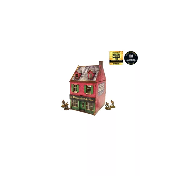 WW2 Normandy Cafe Prepainted [28mm/1:56]-H00123