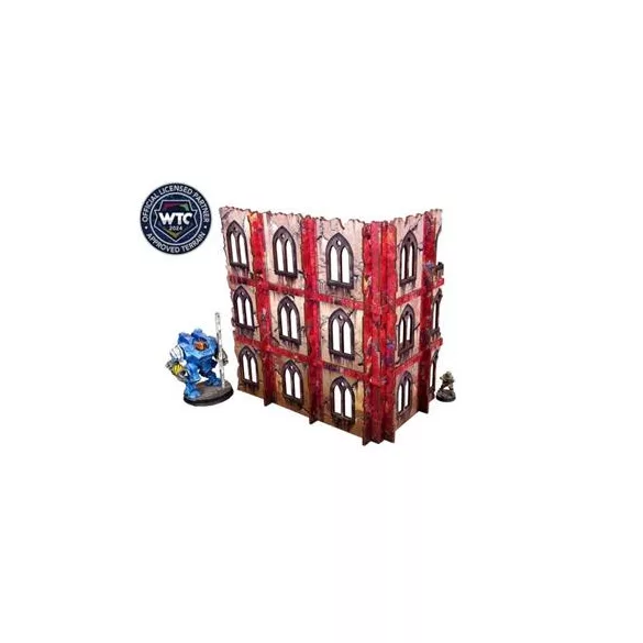 Imperial WTC Walls High Red (1) Prepainted-H00221