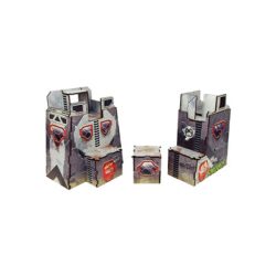 Precinct Sigma Sentry Towers (2) Prepainted (grey)-H00108
