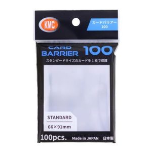 KMC Standard Sleeves - Card Barrier 100 (100 Sleeves)-