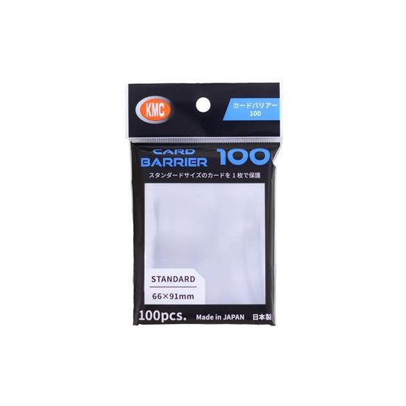 KMC Standard Sleeves - Card Barrier 100 (100 Sleeves)-