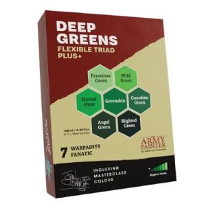 The Army Painter - Warpaints Fanatic: Deep Greens Triad PLUS+-WP8088P