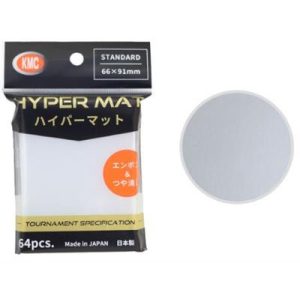 KMC Standard Sleeves - Hyper MAT Clear (64 Sleeves)-