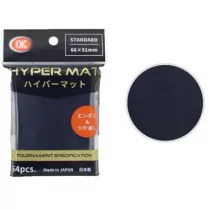 KMC Standard Sleeves - Hyper MAT Black (64 Sleeves)-
