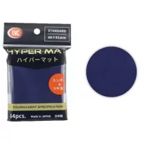 KMC Standard Sleeves - Hyper MAT Blue (64 Sleeves)-