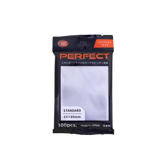 KMC Standard Sleeves - Perfect Size (100 Sleeves)-
