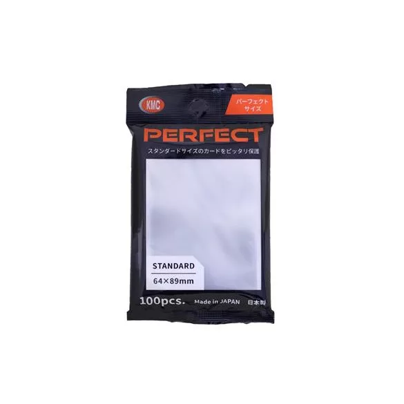 KMC Standard Sleeves - Perfect Size (100 Sleeves)-