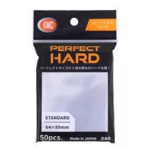 KMC Standard Sleeves - Perfect Hard (50 Sleeves)-