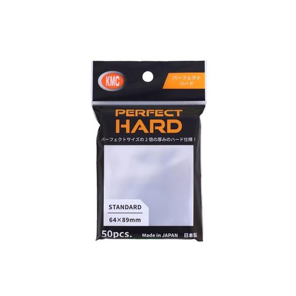KMC Standard Sleeves - Perfect Hard (50 Sleeves)-