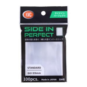 KMC Standard Sleeves - Side in Perfect (100 Sleeves)-
