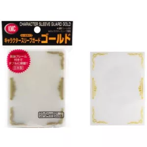 KMC Standard Sleeves - Character Sleeve Guard Gold (60 Sleeves)-