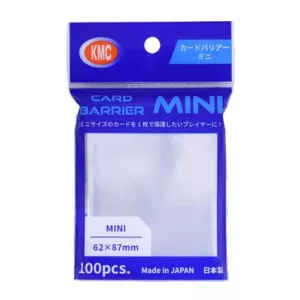 KMC Small Sleeves - Card Barrier Mini (100 Sleeves)-