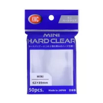 KMC Small Sleeves - Mini Hard Clear (50 Sleeves)-