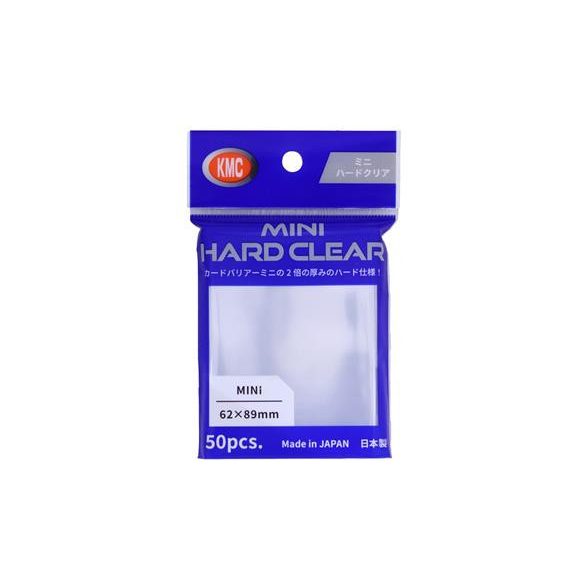KMC Small Sleeves - Mini Hard Clear (50 Sleeves)-