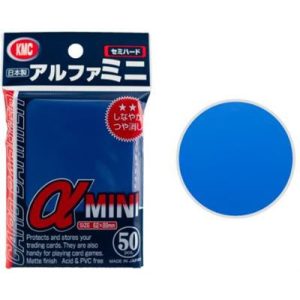 KMC Small Sleeves - α mini Blue (50 Sleeves)-