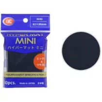 KMC Small Sleeves - Hyper MAT mini Black (60 Sleeves)-