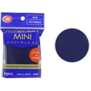 KMC Small Sleeves - Hyper MAT mini Blue (60 Sleeves)-