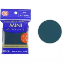 KMC Small Sleeves - Hyper MAT mini Green (60 Sleeves)-