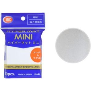 KMC Small Sleeves - Hyper MAT mini White (60 Sleeves)-