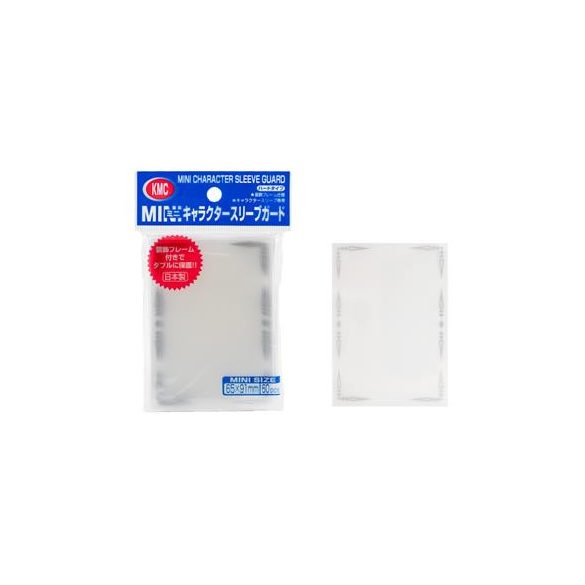 KMC Small Sleeves - Mini Character Sleeve Guard (60 Sleeves)-
