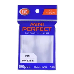 KMC Small Sleeves - Mini Perfect Size (100 Sleeves)-