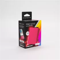 Gamegenic - Prime Sleeves Red 66x91-GGS10138ML
