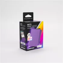 Gamegenic - Matte Prime Sleeves Purple 66x91-GGS10153ML
