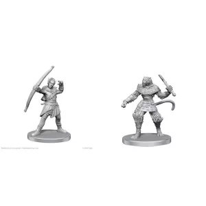 Pathfinder Battles Deep Cuts: Elf Hunter & Catfolk Bandit-97582