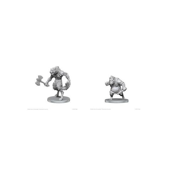Pathfinder Battles Deep Cuts: Werewolf & Wereboar - EN-WZK97583