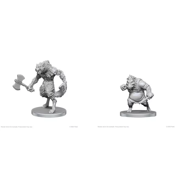 Pathfinder Battles Deep Cuts: Werewolf & Wereboar-97583