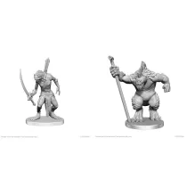 Pathfinder Battles Deep Cuts: Xulgath Skirmisher & Stoneliege-97584