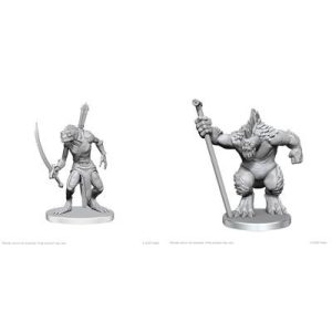 Pathfinder Battles Deep Cuts: Xulgath Skirmisher & Stoneliege - EN-WZK97584