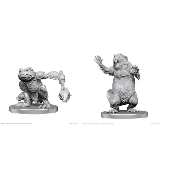 Pathfinder Battles Deep Cuts: Boggard Scout & Castoroides-97587