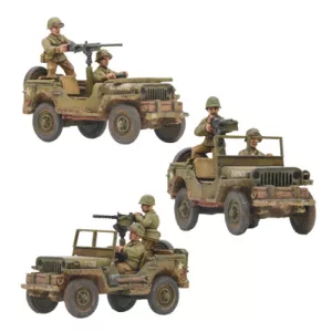 Bolt Action - Go Everywhere! US Jeep Armoured Platoon - EN-402213006