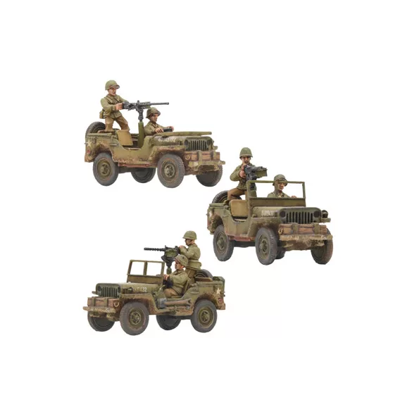 Bolt Action - Go Everywhere! US Jeep Armoured Platoon - EN-402213006