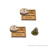 Bolt Action - MDF Vehicle Pin Markers- USA - EN-408800011