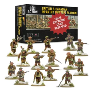 Bolt Action - British & Canadian infantry (Winter) Platoon - EN-402011027