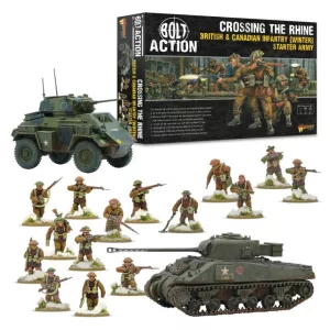 Bolt Action - British & Canadian Infantry (Winter) Starter Army "Crossing The Rhine" - EN-402611002