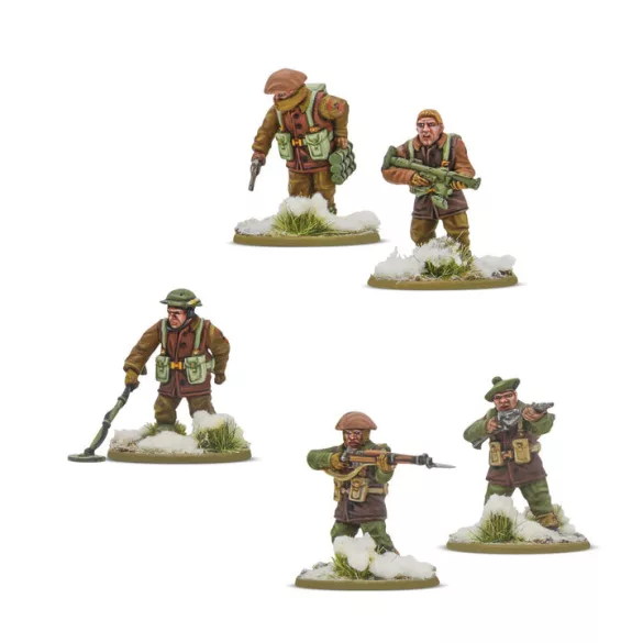 Bolt Action - British & Canadian Infantry (Winter) Starter Army "Crossing The Rhine" - EN-402611002