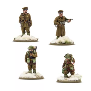 Bolt Action - British & Canadian Infantry (Winter) HQ - EN-403201005