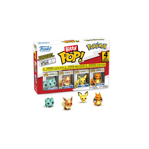 Funko Bitty POP!: Pokemon - Bulbasaur 4PK-FK81134