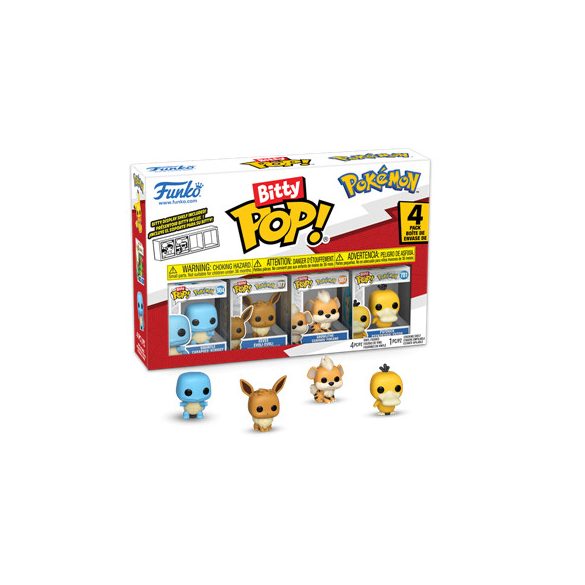 Funko Bitty POP!: Pokemon - Squirtle 4PK-FK81135
