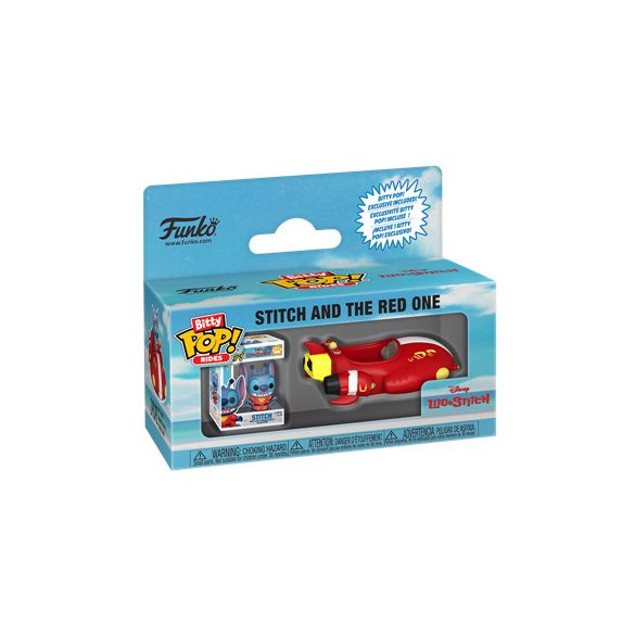 Funko Bitty POP! Ride: L&S - The Red One w/Stitch-FK85522