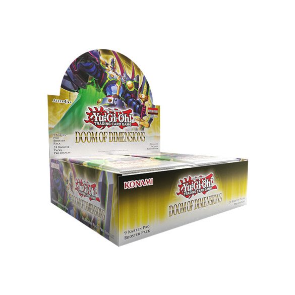 YGO - Doom of Dimensions Booster Display (24 Packs) - DE-YGO-DODI-DE