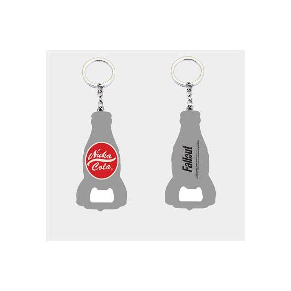 Fallout NUKA COLA BOTTLE OPENER - Metal keychain-KE271426FAL