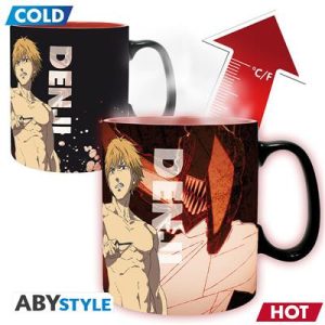 CHAINSAW MAN - Mug Heat Change- 460ml- Denji & Aki - cardboard-ABYMUGA602