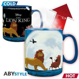 DISNEY - Mug Heat Change- 460ml- The Lion King - cardboard-ABYMUGA609
