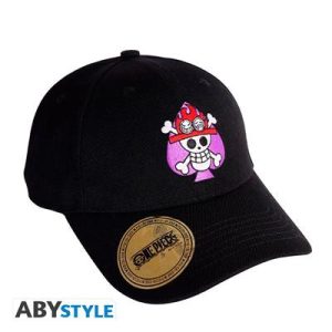 ONE PIECE - Cap - Black - Ace's Skull-ABYCAP043